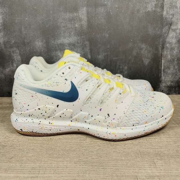 Nike Shoes - 🆕️ Nike Court Air Zoom Vapor X HC White Speckled